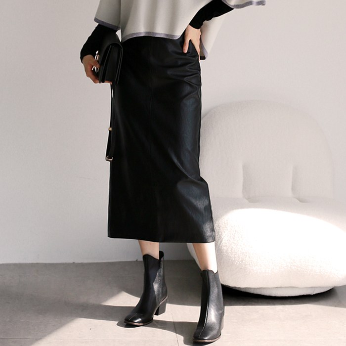 Edan Leather Skirt