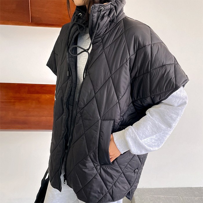 Loose-Fit Padding Vest