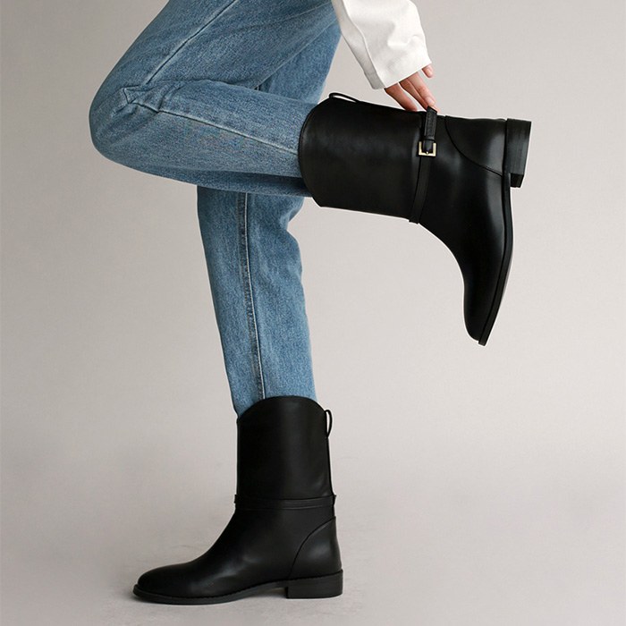 One Buckle Boots