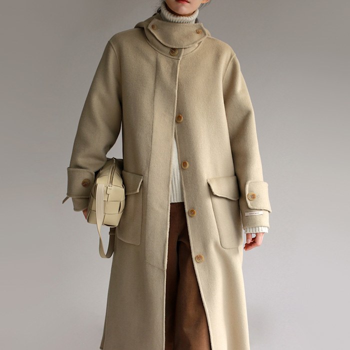 Bijo Hooded HM Long Coat