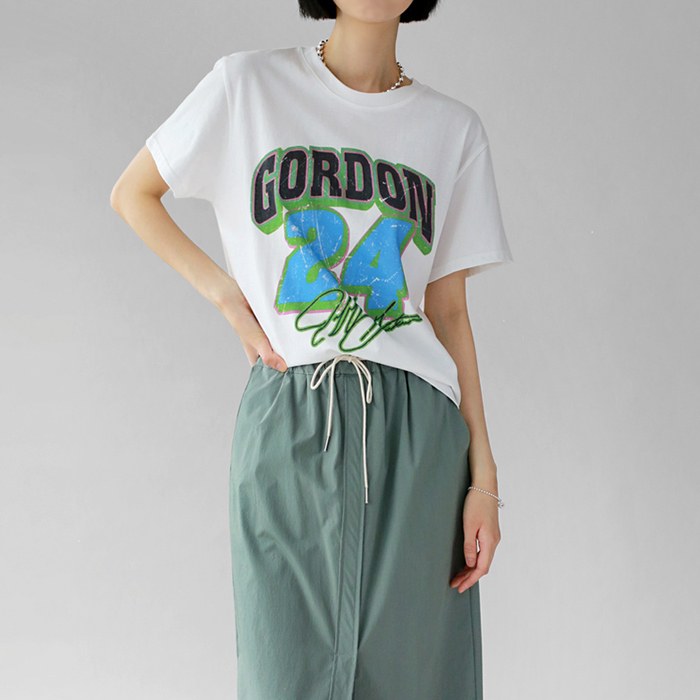 Gordon print tee