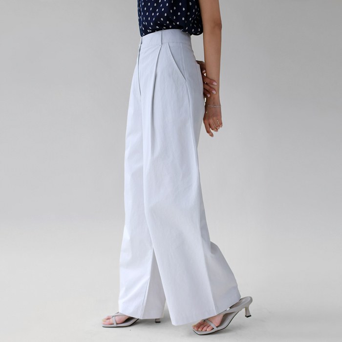 Light wide pants