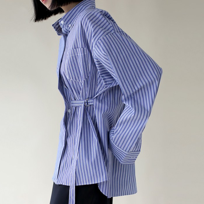 Stripe Buckle Shirt