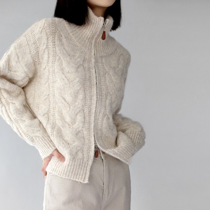 Two Way Cable Cardigan