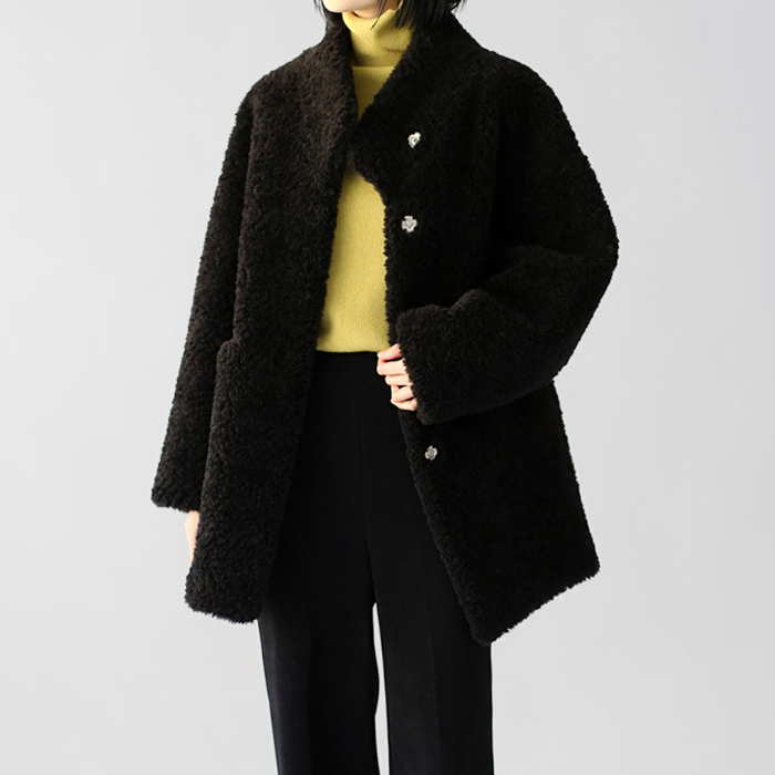 Austin Eco Fur Half Coat