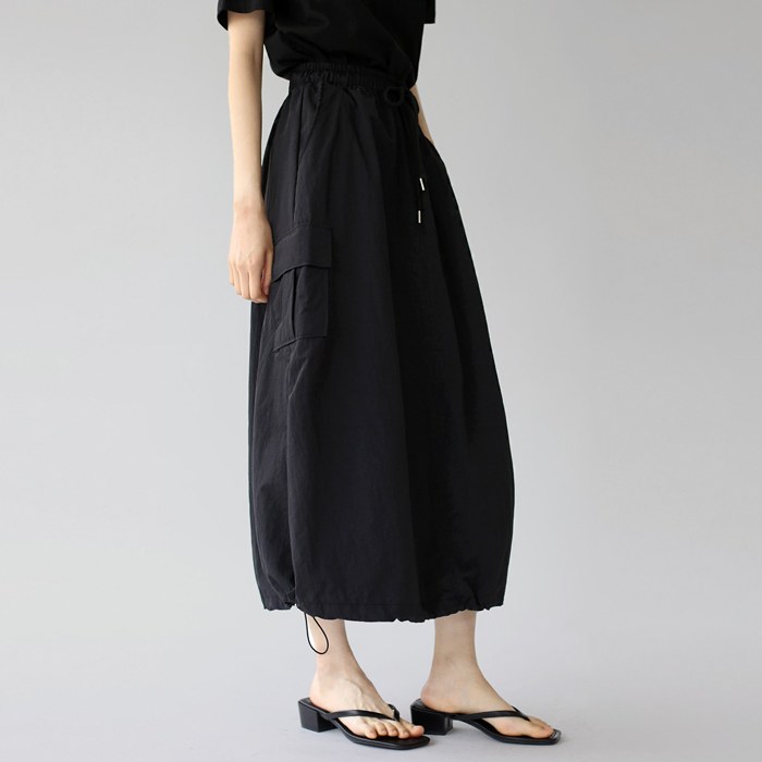 Cargo Nylon Skirt