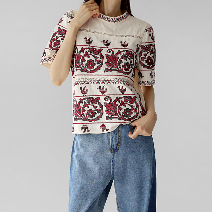 Kate embroidered blouse