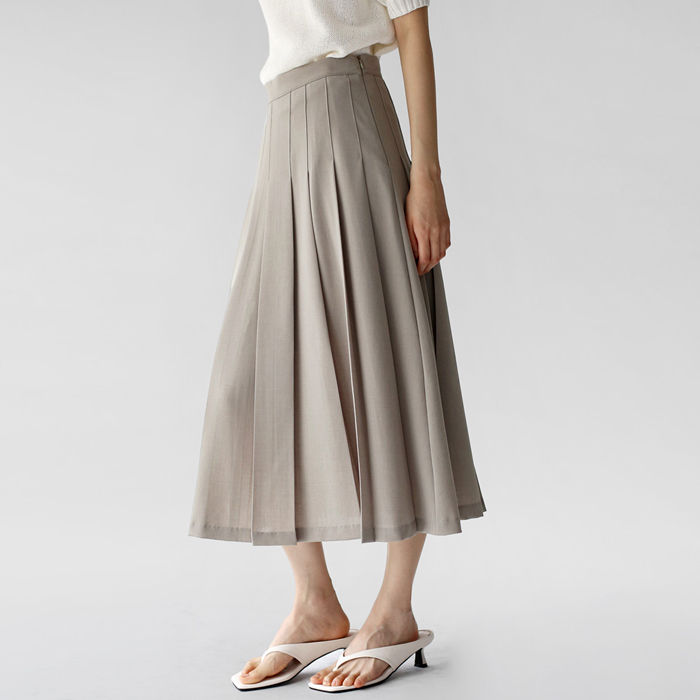 Kaen pleat skirt