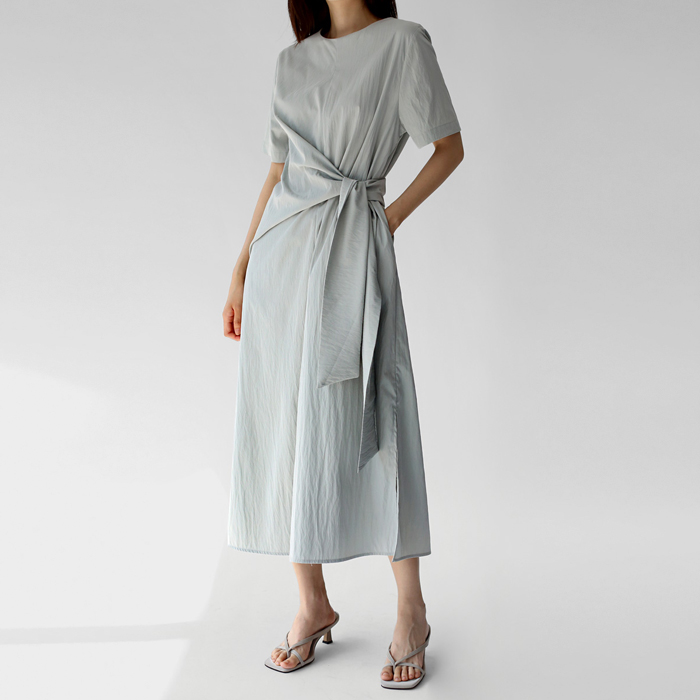 NEW 5%ラップ ロングワンピース