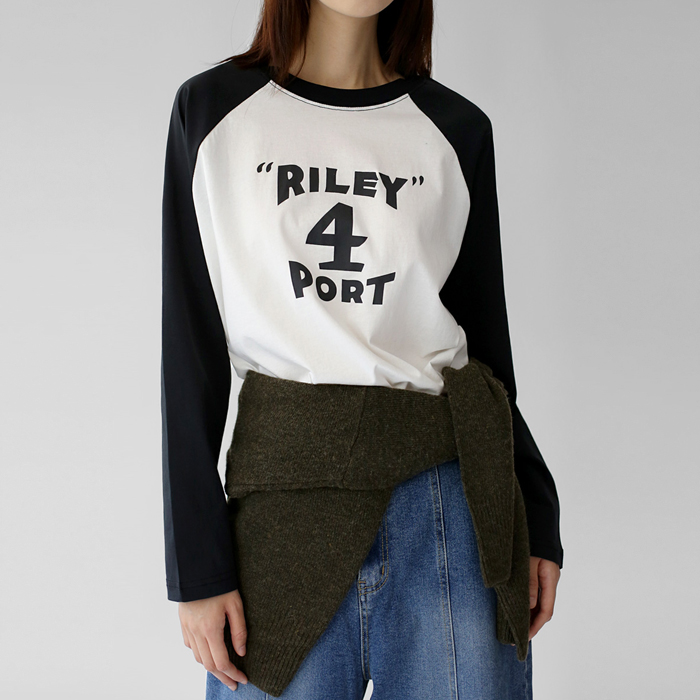 Relay Raglan Tee