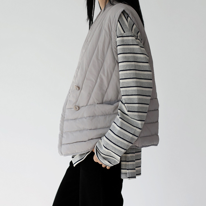 Appel down padded vest