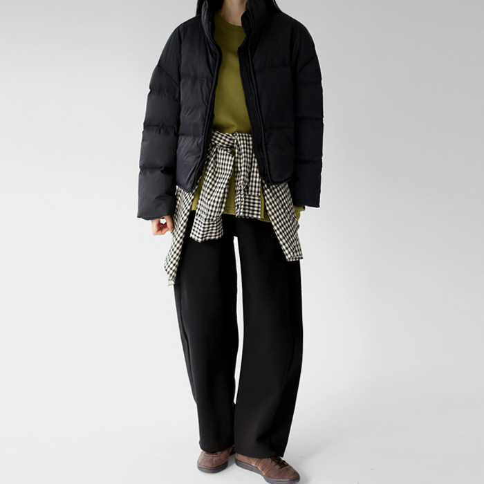 Lightweight down padding