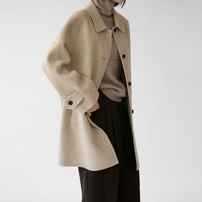 [fw身上5%]アレックハンドメイドハーフコート