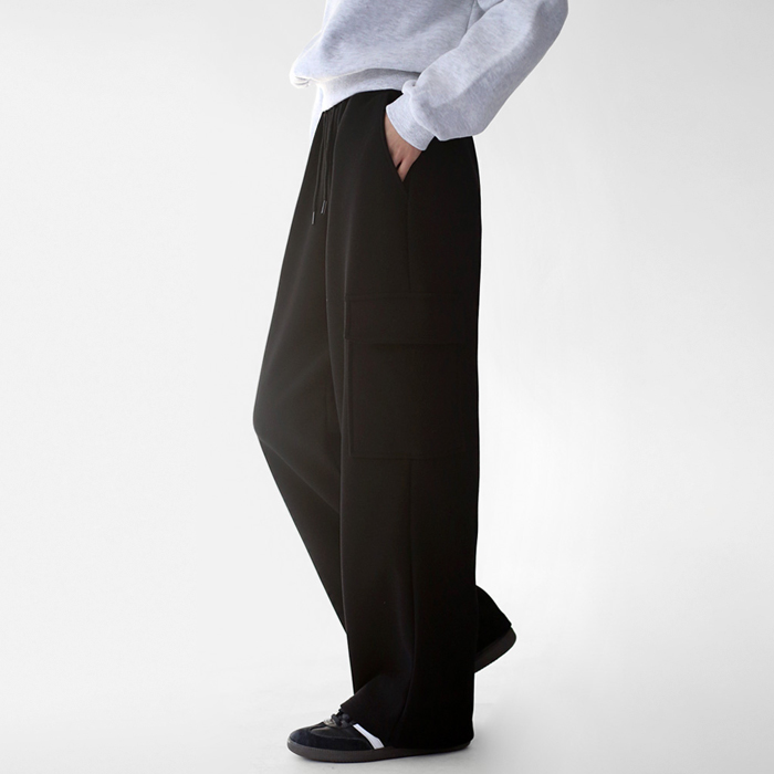 [fw身上5%]スリック速機毛カーゴパンツ