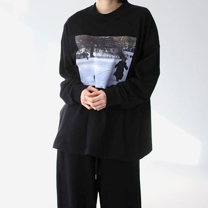 Clemens Print Long Tee