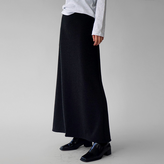 Fleece Maxi Skirt