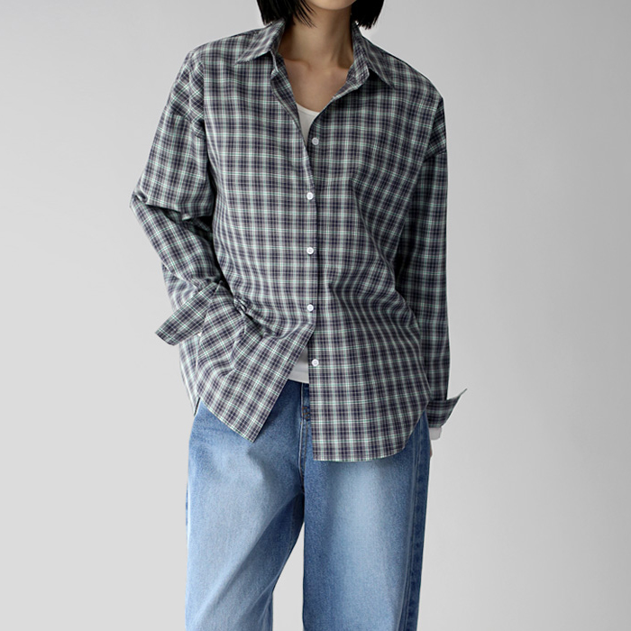 【身上7%-7日am11時まで】ヘイスチェックシャツ