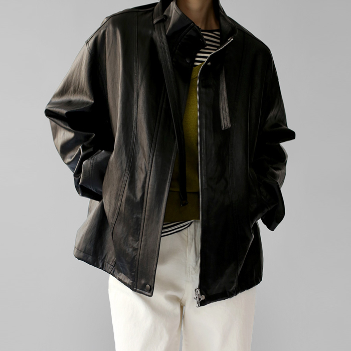 [身上7%-14日am11時まで]フリーレザージャケット