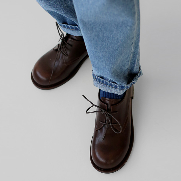 [身上7%-16日am11時まで]ラウンドトウローファー