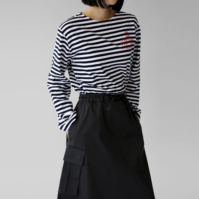 [身上7%-20日am11時まで]ストライプレタリンティー