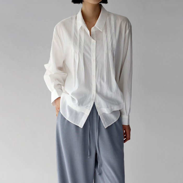 【身上7%-10日am11時まで】ロイスピンタックシャツ