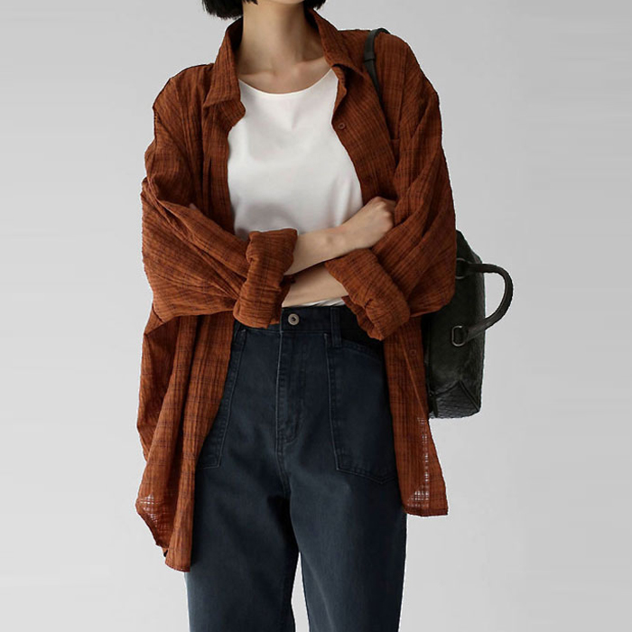 [身上7%-22日am11時まで]マドリードロングシャツ