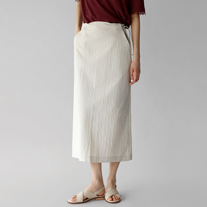 [身上7%-27日am11時まで]サイドストリングスカート