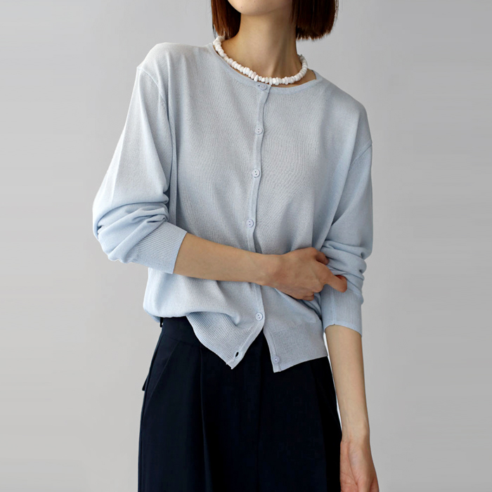 Rayon linen cardigan