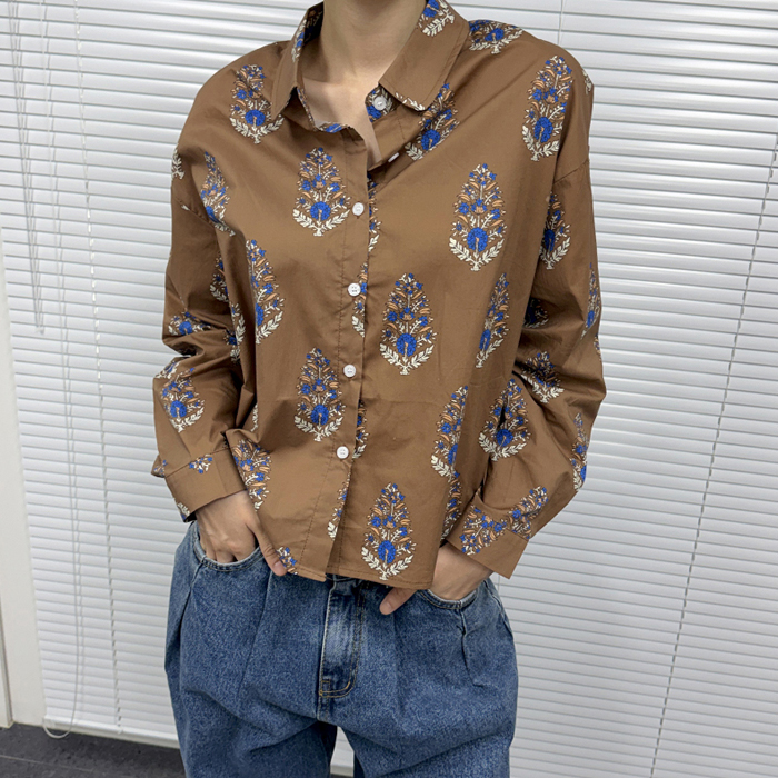 [身上7%-4日am11時まで]マンデーナヨルシャツ