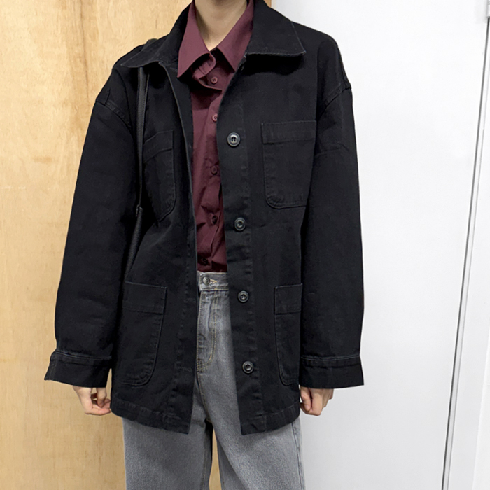 Ribbed Work Jacket